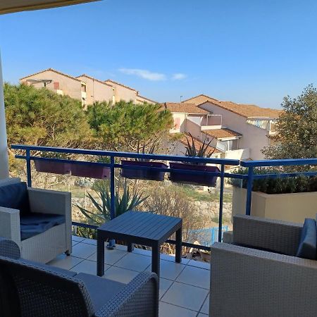 Plain-Pied, Terrasse, Piscine, Pleine Vue Mer, Plage A 6' A Pied, Parking, Wifi Fleury  Luaran gambar