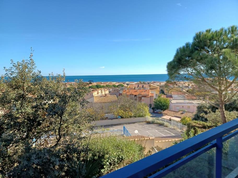 Plain-Pied, Terrasse, Piscine, Pleine Vue Mer, Plage A 6' A Pied, Parking, Wifi Fleury  Luaran gambar