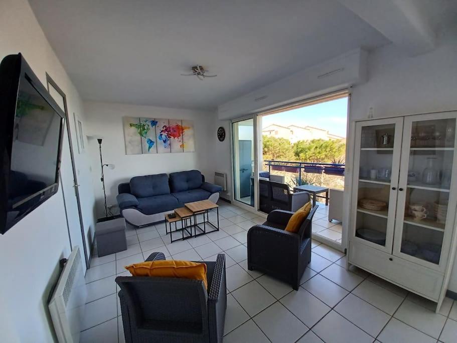 Plain-Pied, Terrasse, Piscine, Pleine Vue Mer, Plage A 6' A Pied, Parking, Wifi Fleury  Luaran gambar