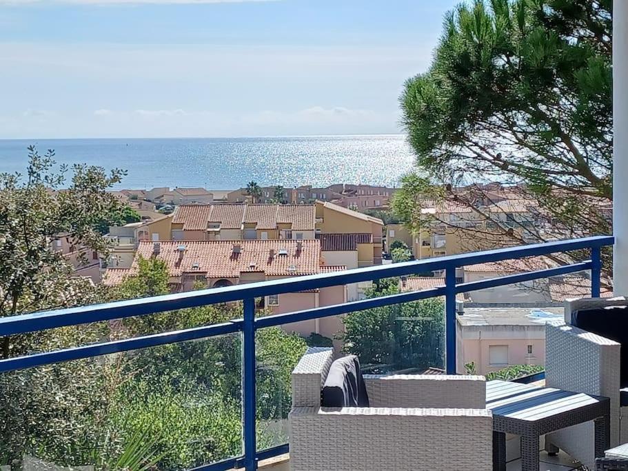 Plain-Pied, Terrasse, Piscine, Pleine Vue Mer, Plage A 6' A Pied, Parking, Wifi Fleury  Luaran gambar