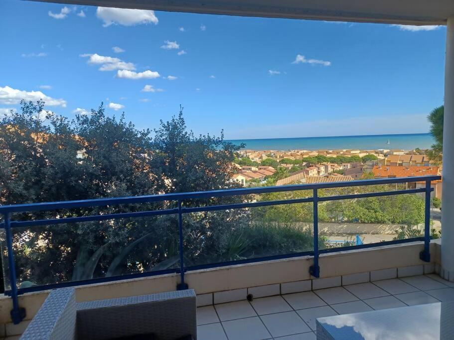 Plain-Pied, Terrasse, Piscine, Pleine Vue Mer, Plage A 6' A Pied, Parking, Wifi Fleury  Luaran gambar