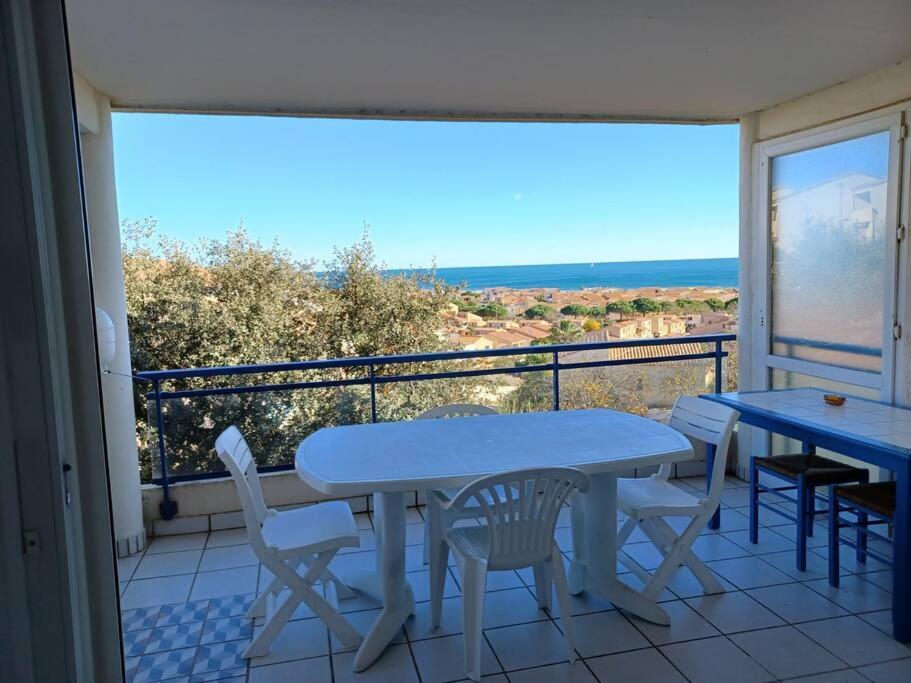 Plain-Pied, Terrasse, Piscine, Pleine Vue Mer, Plage A 6' A Pied, Parking, Wifi Fleury  Luaran gambar