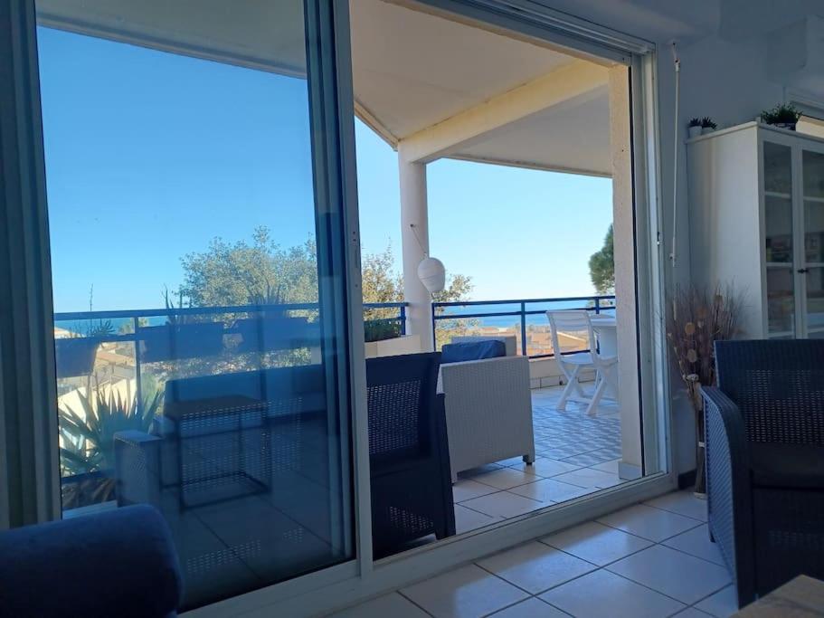 Plain-Pied, Terrasse, Piscine, Pleine Vue Mer, Plage A 6' A Pied, Parking, Wifi Fleury  Luaran gambar